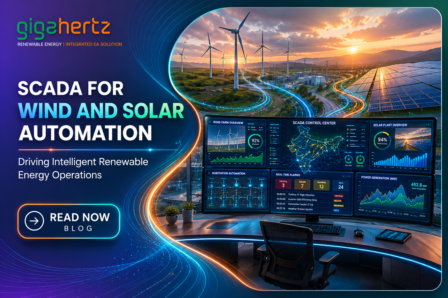 SCADA for Wind and Solar Automation: Driving Intelligent Renewable Energy Operations