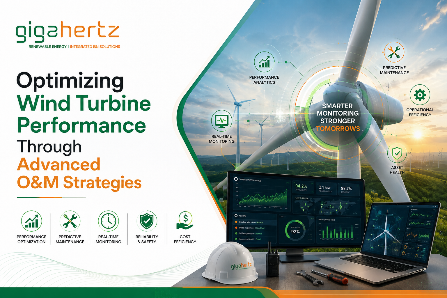 Optimizing Wind Turbine Performance Through Advanced O&M Strategies
